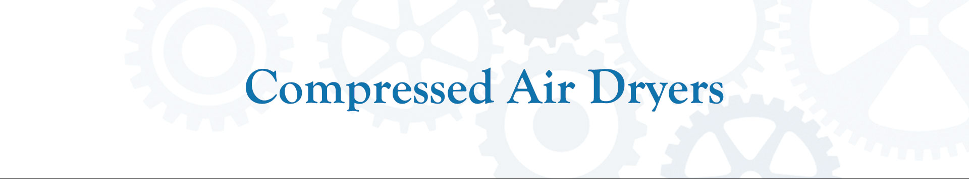 Compressed Air Dryer Manufacturer in India